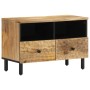 TV-Schrank aus massivem Mangoholz, 70 x 33 x 46 cm von , TV-Möbel - Ref: Foro24-356892, Preis: 68,46 €, Rabatt: %