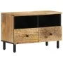 TV-Schrank aus massivem Mangoholz, 70 x 33 x 46 cm von , TV-Möbel - Ref: Foro24-356892, Preis: 67,81 €, Rabatt: %