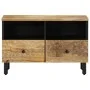TV-Schrank aus massivem Mangoholz, 70 x 33 x 46 cm von , TV-Möbel - Ref: Foro24-356892, Preis: 67,81 €, Rabatt: %