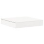 Sandbox with lid solid white pine wood 111x111x19.5 cm by , sandboxes - Ref: Foro24-832607, Price: 100,27 €, Discount: %