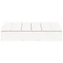 Sandbox with lid solid white pine wood 111x111x19.5 cm by , sandboxes - Ref: Foro24-832607, Price: 99,00 €, Discount: %