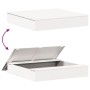 Sandbox with lid solid white pine wood 111x111x19.5 cm by , sandboxes - Ref: Foro24-832607, Price: 100,27 €, Discount: %