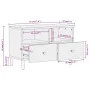 TV-Schrank aus massivem Mangoholz, 70 x 33 x 46 cm von , TV-Möbel - Ref: Foro24-356892, Preis: 67,81 €, Rabatt: %