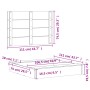 Arenero con tapa madera maciza de pino blanco 111x111x19,5 cm de , Cajones de arena - Ref: Foro24-832607, Precio: 100,22 €, D...