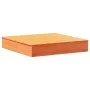 Sandbox with lid solid brown pine wood 111x111x19.5 cm by , sandboxes - Ref: Foro24-844658, Price: 81,43 €, Discount: %