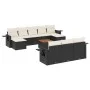 11-piece garden sofa set and black synthetic rattan cushions by , Modular outdoor sofas - Ref: Foro24-3224782, Price: 610,13 ...