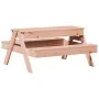 Douglas solid wood children's picnic table with sandbox by , Garden tables - Ref: Foro24-832595, Price: 117,25 €, Discount: %
