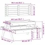 Douglas solid wood children's picnic table with sandbox by , Garden tables - Ref: Foro24-832595, Price: 117,25 €, Discount: %