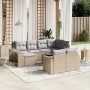 11-piece garden sofa set with beige synthetic rattan cushions by , Modular outdoor sofas - Ref: Foro24-3261299, Price: 640,86...