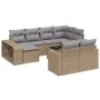 11-piece garden sofa set with beige synthetic rattan cushions by , Modular outdoor sofas - Ref: Foro24-3261299, Price: 640,86...