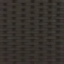 Sofá de jardín 2 plazas con toldo y taburetes ratán PE negro by , Outdoor sofas - Ref: Foro24-365781, Price: 309,58 €, Discou...