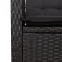 5-teiliges Gartenmöbel-Set mit schwarzen synthetischen Rattankissen von , Gartensets - Ref: Foro24-3277329, Preis: 629,55 €, ...