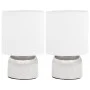 Lámparas de mesa táctiles 2 unidades blanco E14 de vidaXL, Lámparas - Ref: Foro24-51039, Precio: 33,24 €, Descuento: %