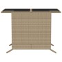 Gartenstühle und Tisch 3 Stück synthetisches Rattan beige Kissen von , Gartensets - Ref: Foro24-365121, Preis: 189,38 €, Raba...