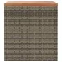 Garten-Aufbewahrungsbox aus grauem Rattan-Akazienholz, 110 x 50 x 54 cm von , Aufbewahrungsboxen für den Außenbereich - Ref: ...