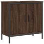 Armario lavabo baño madera ingeniería roble marrón 60x30x60 cm de , Tocadores - Ref: Foro24-842450, Precio: 60,26 €