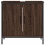 Armario lavabo baño madera ingeniería roble marrón 60x30x60 cm de , Tocadores - Ref: Foro24-842450, Precio: 60,26 €