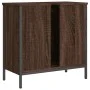 Bathroom sink cabinet engineered wood brown oak 60x30x60 cm by , Dressing tables - Ref: Foro24-842450, Price: 59,39 €, Discou...