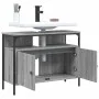 Armario lavabo baño madera ingeniería gris Sonoma 80x30x60 cm de , Tocadores de baño - Ref: Foro24-842444, Precio: 68,27 €, D...