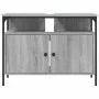 Armario lavabo baño madera ingeniería gris Sonoma 80x30x60 cm de , Tocadores de baño - Ref: Foro24-842444, Precio: 68,27 €, D...