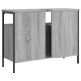 Armario lavabo baño madera ingeniería gris Sonoma 80x30x60 cm de , Tocadores de baño - Ref: Foro24-842444, Precio: 68,56 €
