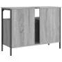 Armario lavabo baño madera ingeniería gris Sonoma 80x30x60 cm de , Tocadores de baño - Ref: Foro24-842444, Precio: 68,27 €, D...