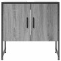 Sonoma grauer Waschbeckenunterschrank aus Holzwerkstoff, 60 x 33 x 60 cm von , Schminktische - Ref: Foro24-842459, Preis: 50,...