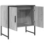 Sonoma grauer Waschbeckenunterschrank aus Holzwerkstoff, 60 x 33 x 60 cm von , Schminktische - Ref: Foro24-842459, Preis: 50,...