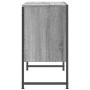 Sonoma grauer Waschbeckenunterschrank aus Holzwerkstoff, 60 x 33 x 60 cm von , Schminktische - Ref: Foro24-842459, Preis: 50,...