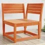 Sofá esquinero jardín madera maciza pino marrón cera 73x73x78cm de , Sofás de exterior - Ref: Foro24-844666, Precio: 80,24 €,...