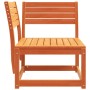 Garten-Ecksofa aus massivem Kiefernholz, wachsbraun, 73 x 73 x 78 cm von , Outdoor-Sofas - Ref: Foro24-844666, Preis: 81,00 €...