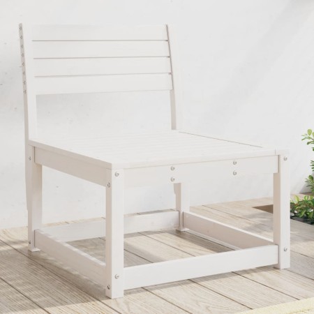 Massives Gartensofa aus weißem Kiefernholz von , Outdoor-Sofas - Ref: Foro24-844670, Preis: 64,92 €, Rabatt: %