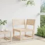 Garten-Ecksofa aus massivem Kiefernholz 73x73x78 cm von , Outdoor-Sofas - Ref: Foro24-844664, Preis: 60,89 €, Rabatt: %