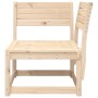 Garden corner sofa solid pine wood 73x73x78 cm by , Outdoor sofas - Ref: Foro24-844664, Price: 61,43 €, Discount: %