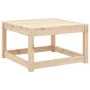 Solid pine wood garden stool by , Outdoor sofas - Ref: Foro24-844679, Price: 52,03 €, Discount: %