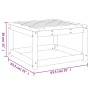 Gartenhocker aus massivem Kiefernholz von , Outdoor-Sofas - Ref: Foro24-844679, Preis: 52,03 €, Rabatt: %