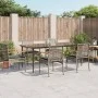Garden dining set 7 pieces and gray synthetic rattan cushions by , Garden sets - Ref: Foro24-3213615, Price: 533,88 €, Discou...