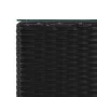 Side tables 3 pieces black synthetic rattan glass surface by vidaXL, Side tables - Ref: Foro24-46984, Price: 65,34 €, Discoun...