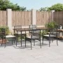 7-piece garden dining set and black synthetic rattan cushions by , Garden sets - Ref: Foro24-3213601, Price: 513,33 €, Discou...