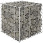 Kubisches Gabionenbett aus Stahldraht 50x50x50 cm von vidaXL, Töpfe und Pflanzgefäße - Ref: Foro24-145650, Preis: 37,91 €, Ra...