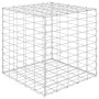 Kubisches Gabionenbett aus Stahldraht 50x50x50 cm von vidaXL, Töpfe und Pflanzgefäße - Ref: Foro24-145650, Preis: 37,91 €, Ra...