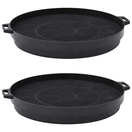Charcoal filters for extractor hood 2 units 210 mm by vidaXL, Kitchen hood accessories - Ref: Foro24-180082, Price: 19,58 €, ...