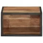 Wand-Nachttisch aus massivem Akazienholz, 35 x 35 x 20 cm von , Seitentische - Ref: Foro24-372751, Preis: 46,51 €, Rabatt: %