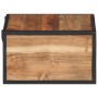 Mesita de noche de pared madera maciza acacia 35x35x20 cm de , Mesas auxiliares - Ref: Foro24-372751, Precio: 58,27 €, Descue...
