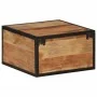 Wand-Nachttisch aus massivem Akazienholz, 35 x 35 x 20 cm von , Seitentische - Ref: Foro24-372751, Preis: 46,51 €, Rabatt: %