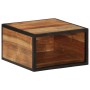 Mesita de noche de pared madera maciza acacia 35x35x20 cm de , Mesas auxiliares - Ref: Foro24-372751, Precio: 58,27 €, Descue...