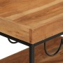 Barwagen aus massivem Akazienholz und Eisen, 60 x 40 x 80 cm von , Küchen- und Speisewagen - Ref: Foro24-372753, Preis: 136,2...