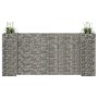 H-förmiges Gabionen-Pflanzgefäß Stahldraht 260x40x120 cm von vidaXL, Töpfe und Pflanzgefäße - Ref: Foro24-145662, Preis: 96,4...