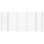 H-förmiges Gabionen-Pflanzgefäß Stahldraht 260x40x120 cm von vidaXL, Töpfe und Pflanzgefäße - Ref: Foro24-145662, Preis: 96,4...