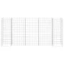 H-shaped gabion planter made of 260x40x120 cm steel wire. by vidaXL, Pots and planters - Ref: Foro24-145662, Price: 95,92 €, ...